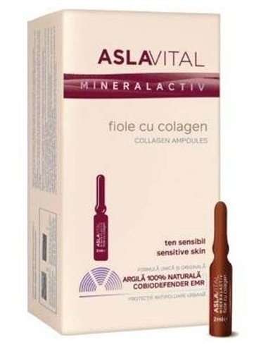 Ampollas Con Colageno 10Amp. de Asla Vital (Dra. Ana Aslan)