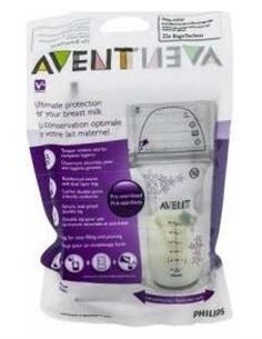 Bolsas Para Leche Materna 180Ml/25Ud Scf603/25 de Avent