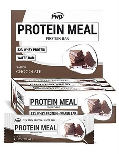 Protein Meal Barritas Chocolate 12Uds. de Pwd