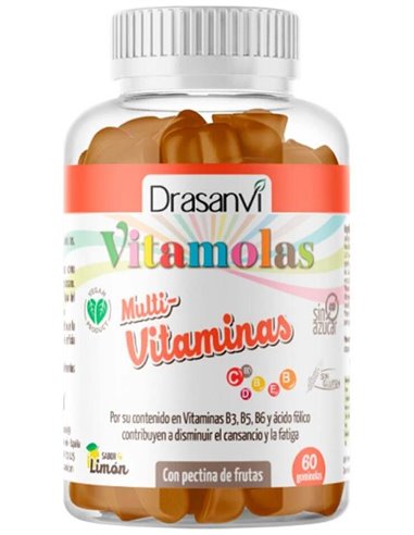 Vitamolas Multivitaminico 60Gominolas de Drasanvi