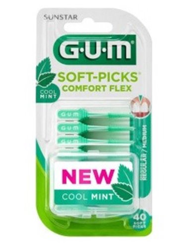 Cepillo Interdental Soft Picks Comfort Flex Verde de Gum