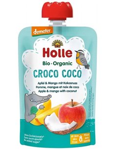 Smoothie Croco Coco Manzana-Coco-Mango  8Mes 100Gr de Holle
