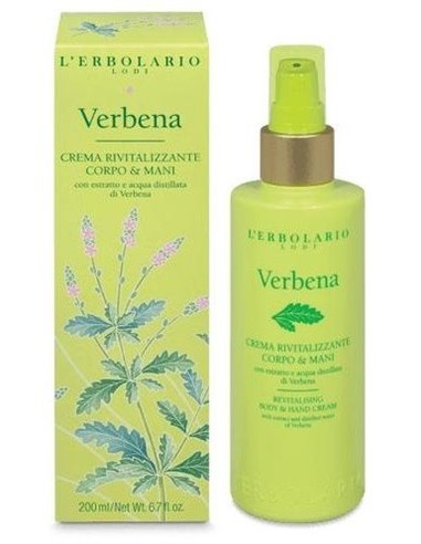 Verbena Crema Cuerpo Y Manos Revitalizante 200Ml. de L´Erbolario