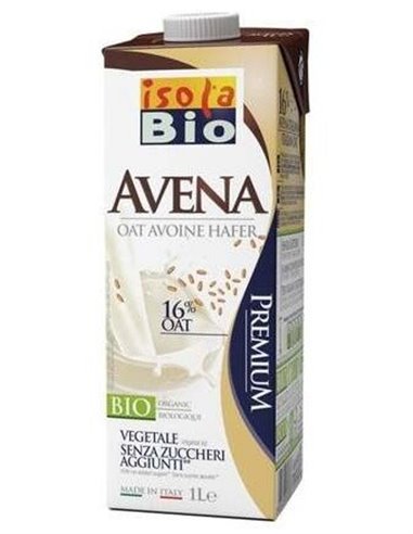 Bebida Vegetal De Avena 1Lt 6Uds de Isola