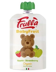 Baby Pure De Manzana Y Fresa 10 Uds X 100 Gr Bio de Frulla