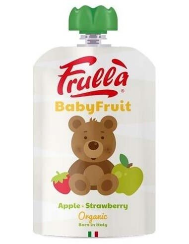 Baby Pure De Manzana Y Fresa Pack 10Uds. Frulla