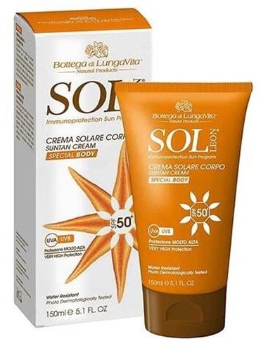 Sol Leon Crema Solar Spf 50 Alta Proteccion 150Ml. de Bottega Di Lungavita