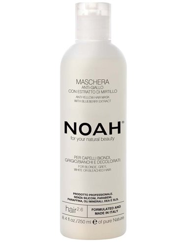 Mascarilla Capilar Antiamarillo Con Arandano 250Ml de Noah