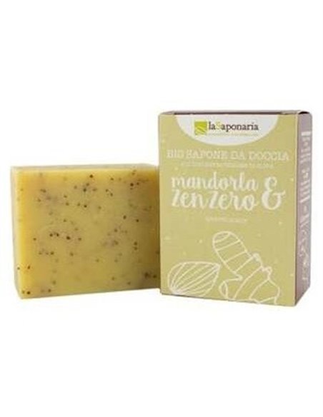 Jabon En Pastilla Almendra Y Jengibre 100Gr. de La Saponaria