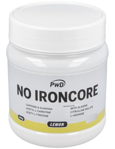 N.O. Ironcore Limon 480 Gramos Pwd Nutrition