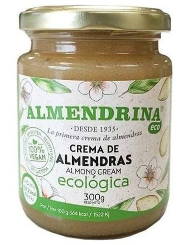 Crema de Almendras Eco 300Gr de Almendrina