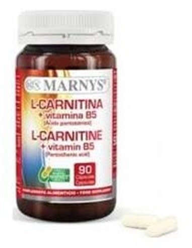L-Carnitina+Vit.B5 90Cap. de Marnys