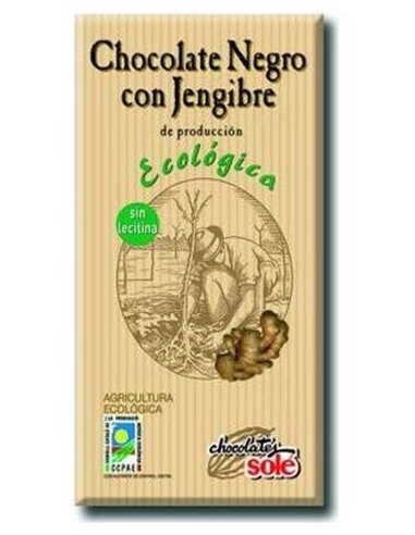 Chocolate Negro 56% Con Canela  100Gr Eco Sg Vegan de Chocolates Sole