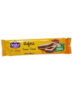 Noglut Wafers Rellenos De Cacao 150Gr** de Santiveri