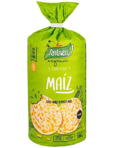 Tortitas De Maiz 130Gr. Bio de Santiveri