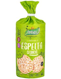 Tortitas Espelta Quinoa 100Gr. Bio de Santiveri
