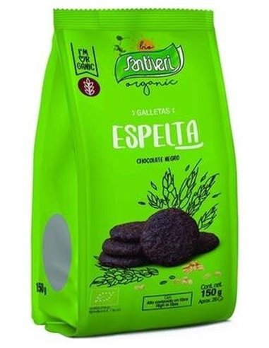 Galletas Espelta Chocolate 150Gr. Bio de Santiveri