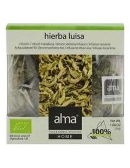 Hierba Luisa Infusion 15Piramides .Eco Vegan de Alma Home