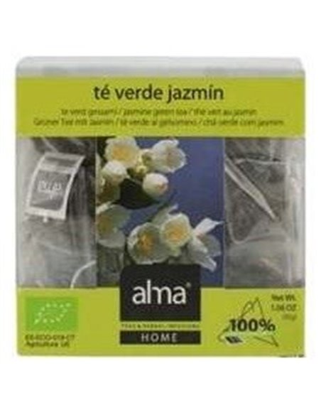 Te Verde Jazmin Infusion 15Piramides. Eco Vegan de Alma Home