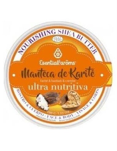 Manteca De Karite Ultra Nutritiva 100 Gr de Esential Aroms