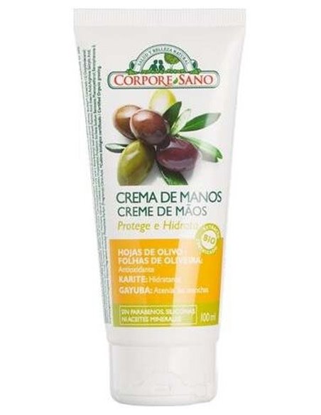 Crema Manos Olivo Y Karite Tubo 100Ml. de Corpore Sano
