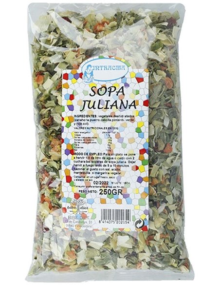Sopa Juliana 250Gr. de Intracma