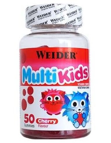 Weider Gummy Multikids Cherry 50Gummies de Weider