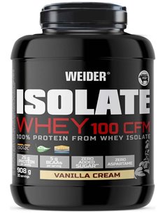 Weider Isolate Whey 100 Cfm Vainilla 908Gr. de Weider