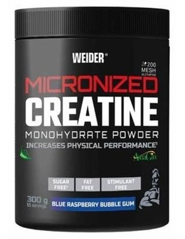 Weider Creatine 200 Mesh Blueraspberry 300Gr. de Weider