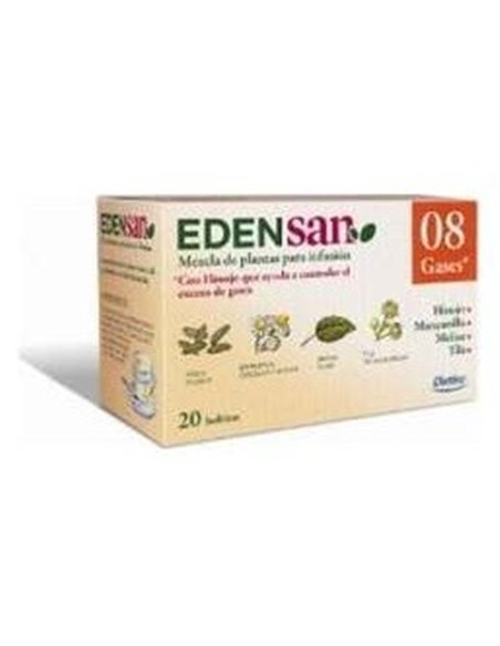 Edensan  Gases 08  Envase 20 Filtros(20 Infusiones) de Edensan®