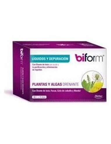 Plantas Y Algas Drenante  Envase 60 Cápsulas(15 Días) de Biform®