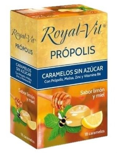 Royal Vit Caramelos Propolis 18Ud de Dietisa (Dielisa)