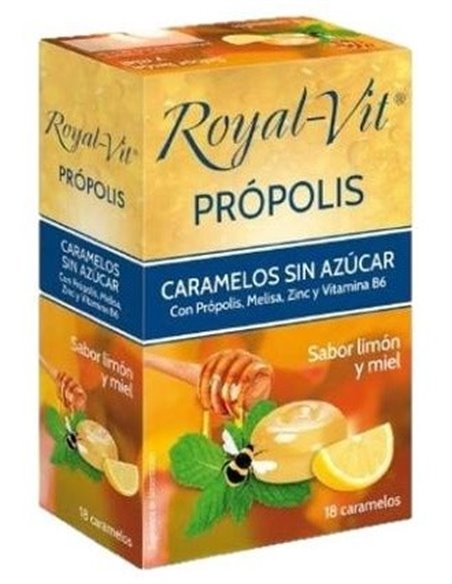 Royal Vit Caramelos Propolis 18Ud de Dietisa (Dielisa)