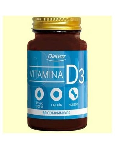 Dielisa Vitamina D3  Envase 60 Comprimidos (60 Días) de Dielisa®