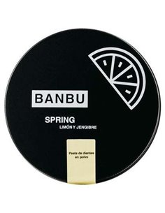 Spring Dentifrico Limon  Polvo 60Gr. Eco Vegan de Banbu