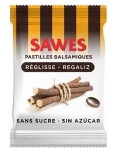 Pastillas Balsam S/Azucar Regaliz Vit C Bolsa 50Gr de Sawes