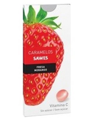 Caramelos Balsam S/Azucar Fresa Vit C Blister 22Gr de Sawes