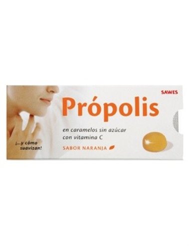 Caramelos S/A Propolis Naranja 22Gr de Sawes