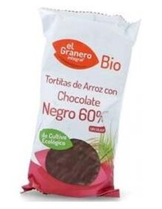 Tortitas De Arroz Con Chocolate Negro 100Gr. Bio de El Granero