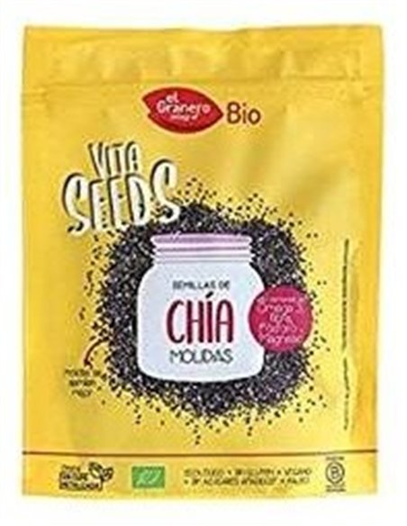 Vitaseeds Semillas De Chia Molidas 200Gr. Bio de El Granero