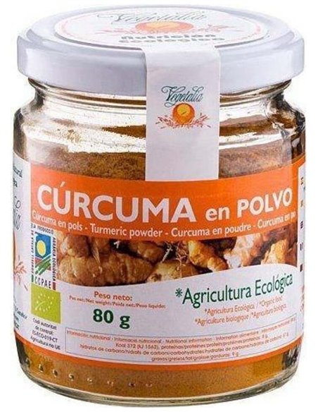 Curcuma Polvo 80Gr.Bio de Vegetalia