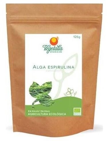 Alga Espirulina Polvo 125Gr. Bio de Vegetalia