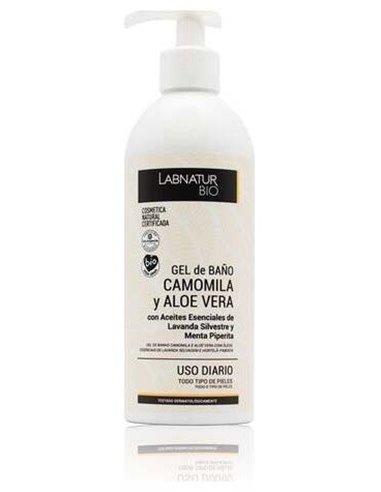 Gel De Baño Camomila Y Aloe Vera 450Ml. Bio de Labnatur Bio