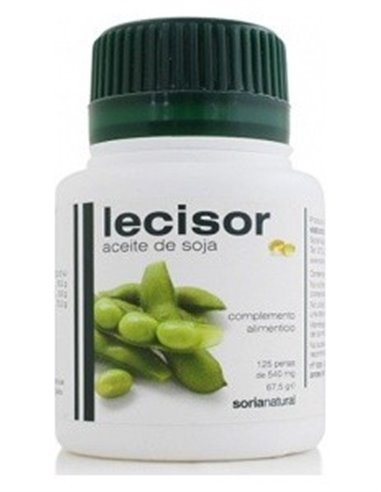 Aceite De Lecitina Soja Lecisor 125Perlas** de Soria Natural