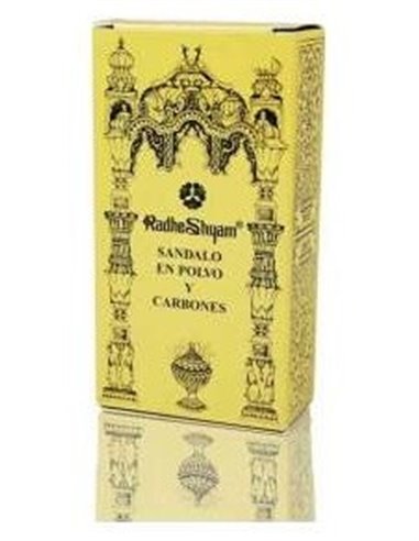 Incienso Sandalo Y Carbones 100Gr. de Radhe Shyam