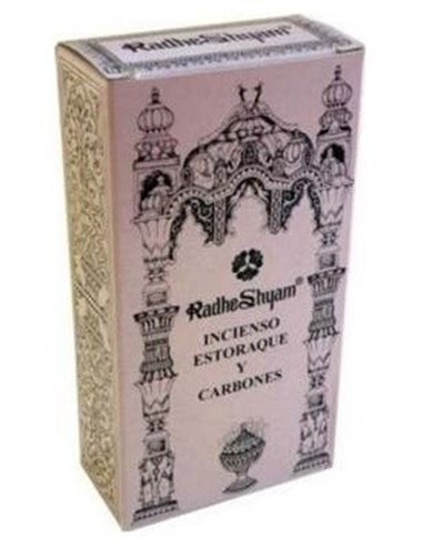 Incienso Alcanfor Y Carbones 100Gr. de Radhe Shyam