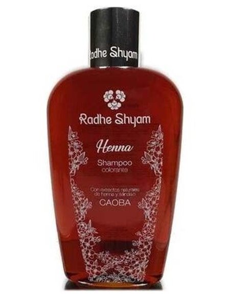 Champu Henna Color Caoba 400 Ml de Radhe Shyam