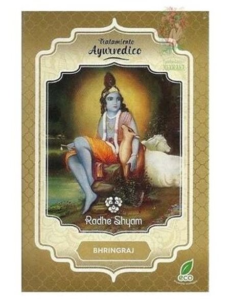 Tratamiento Capilar Ayurvedico Bhringraj 100Gr Eco de Radhe Shyam