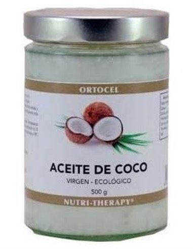 Aceite De Coco Bio 500Gr. de Ortocel Nutri-Therapy