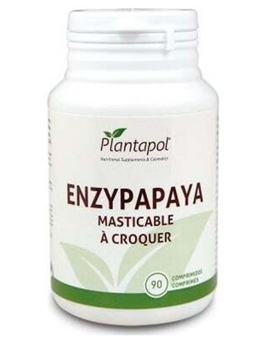 enzypapaya Masticable (90 Comprimidos 600 Mg) de Plantapol